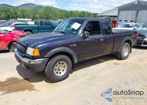 2002 Ford Ranger Edge/Xlt from USA, damaged, VIN 1FTZR45E62PA46449